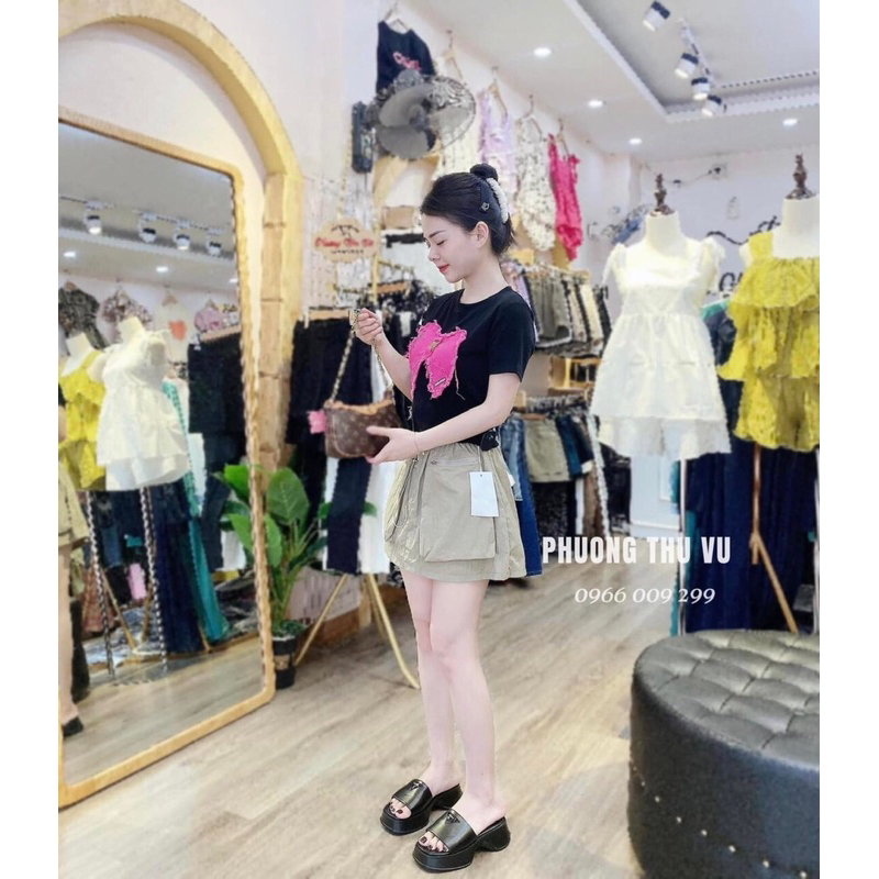 Áo Phông Nơ Bản To