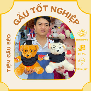 Gấu Bông Tốt Nghiệp 20cm 25cm 30cm- Quà tặng tốt nghiệp
