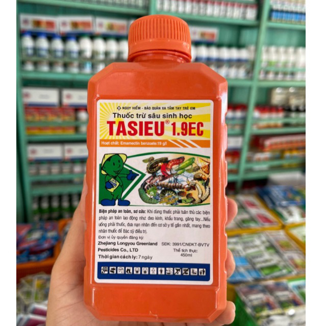 TASIEU 1.9EC chai 450ml , bảo vệ cây trồng mẫu mới