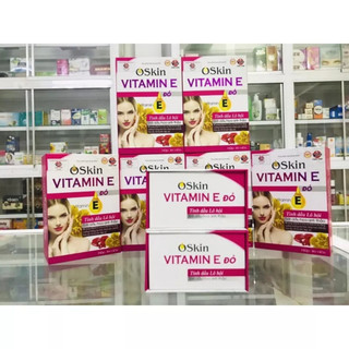 Vitamin E đỏ ( Oskin vitamin E ) lọ 30 viên