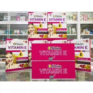 Vitamin E đỏ ( Oskin vitamin E ) lọ 30 viên