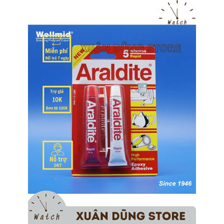 Keo araldite hiệu suất cao keo epoxy 5 phút nhanh ab keo gói quốc tế mới 2*15ml diy liên kết nhựa kính kim loại, keo dán