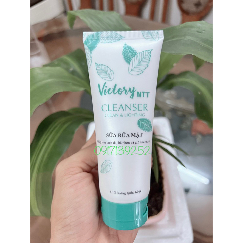SỮA RỬA MẶT VICTORY HOA VIỆT SẠCH DA BẢ NHỜN GIỮ ẨM
