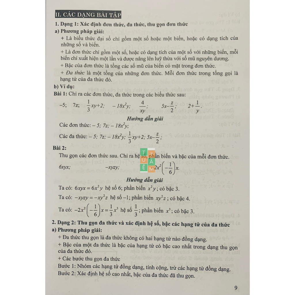 Sách - Hướng dẫn học phương pháp giải Toán 8