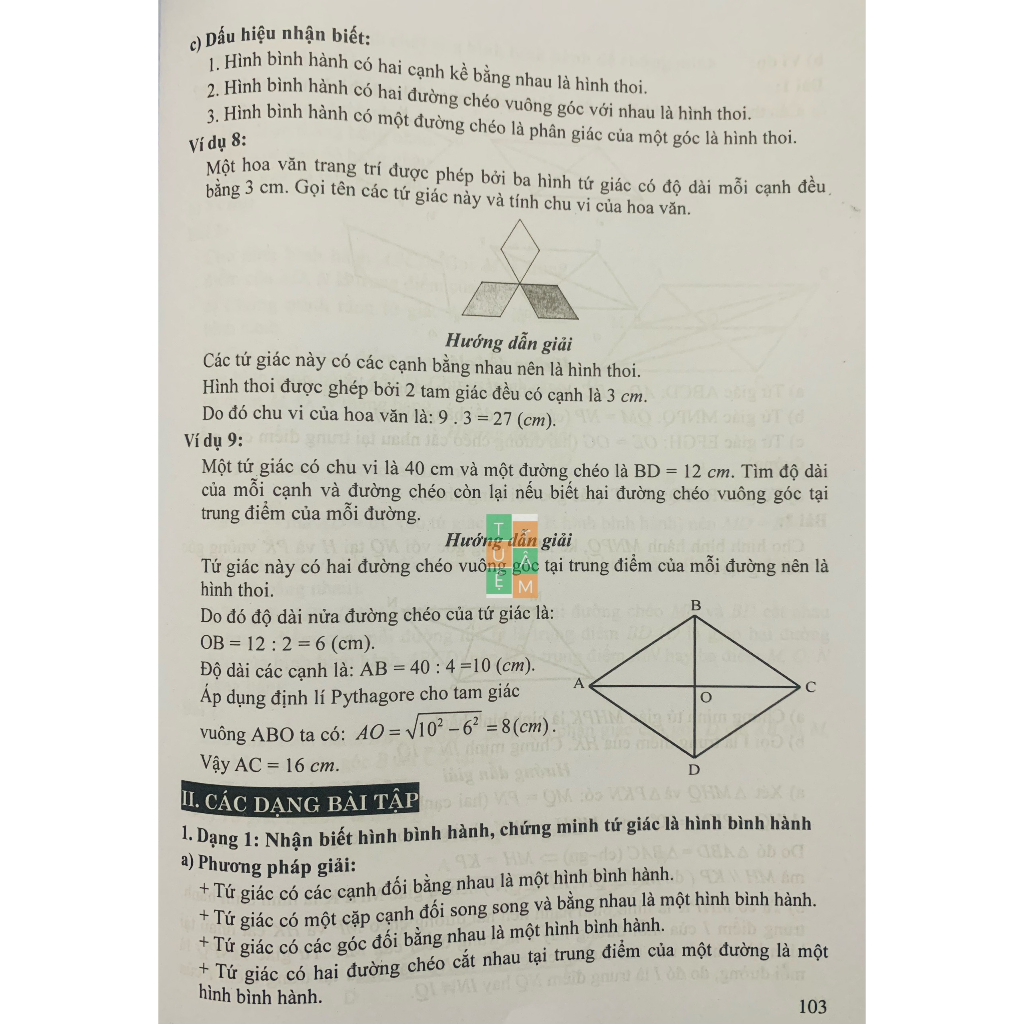 Sách - Hướng dẫn học phương pháp giải Toán 8