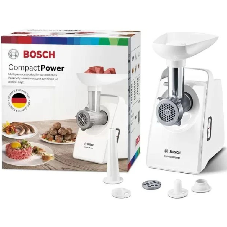 Máy Xay Thịt Bosch MFW3520 / MFW3630 / MFW3612, Máy Xay Đa Năng, Công Suất 1500W, Máy Làm Xúc Xích, Chả Giò, BH 12Tháng