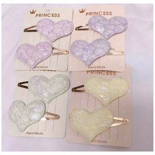 5 cặp kẹp ngôi sao sequins lấp lánh