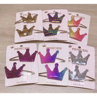 5 cặp kẹp ngôi sao sequins lấp lánh