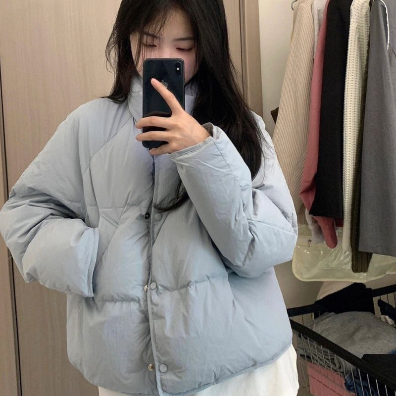 FREESHIP Áo Phao Béo Croptop Dáng Ngắn Hàn Quốc