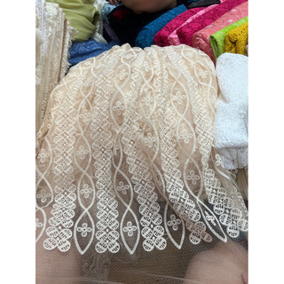 Ren thêu hoạ tiết khổ 1m3