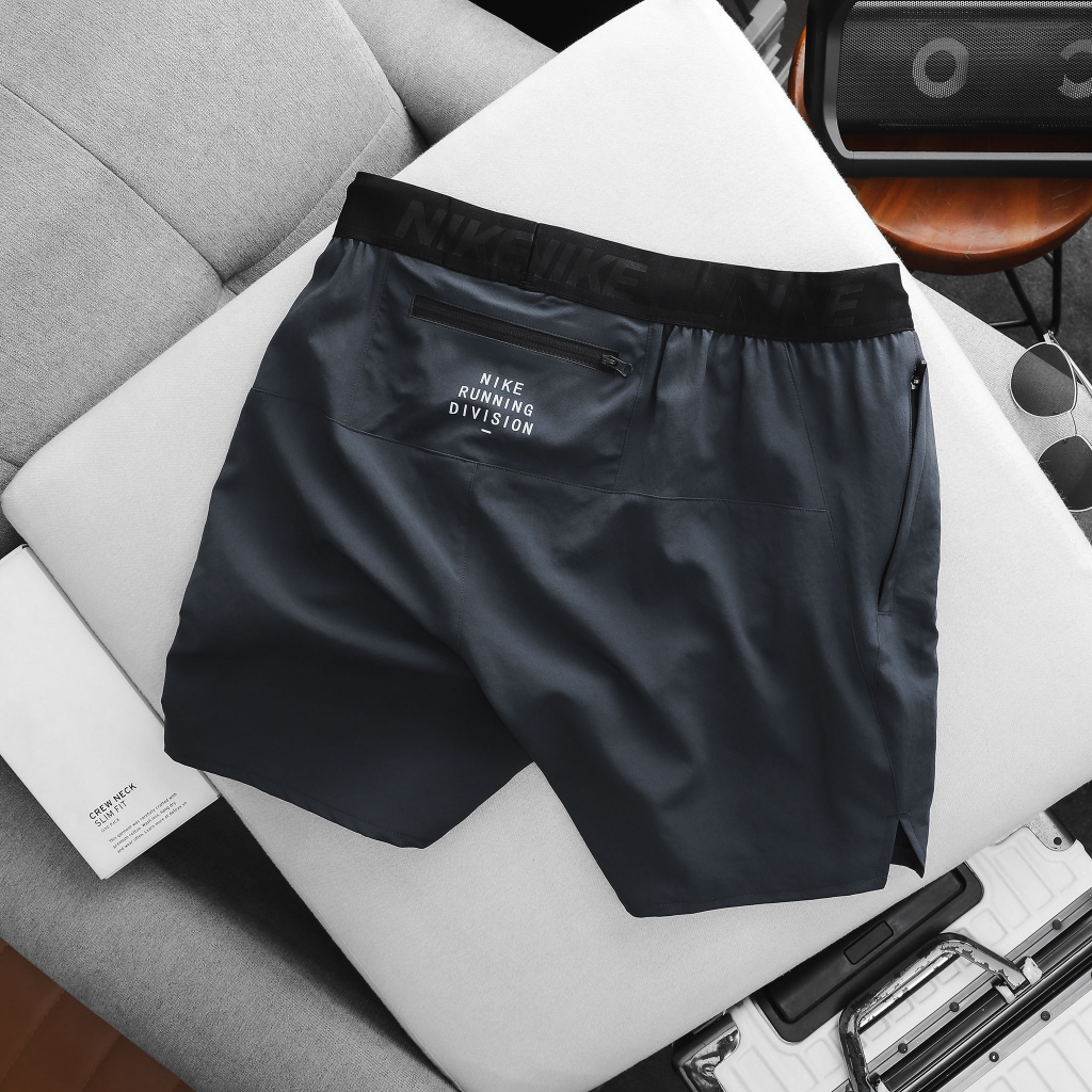 Quần short thể thao Nam form ngắn vải dù mượt mát co giãn nhẹ hàng chuẩn hãng