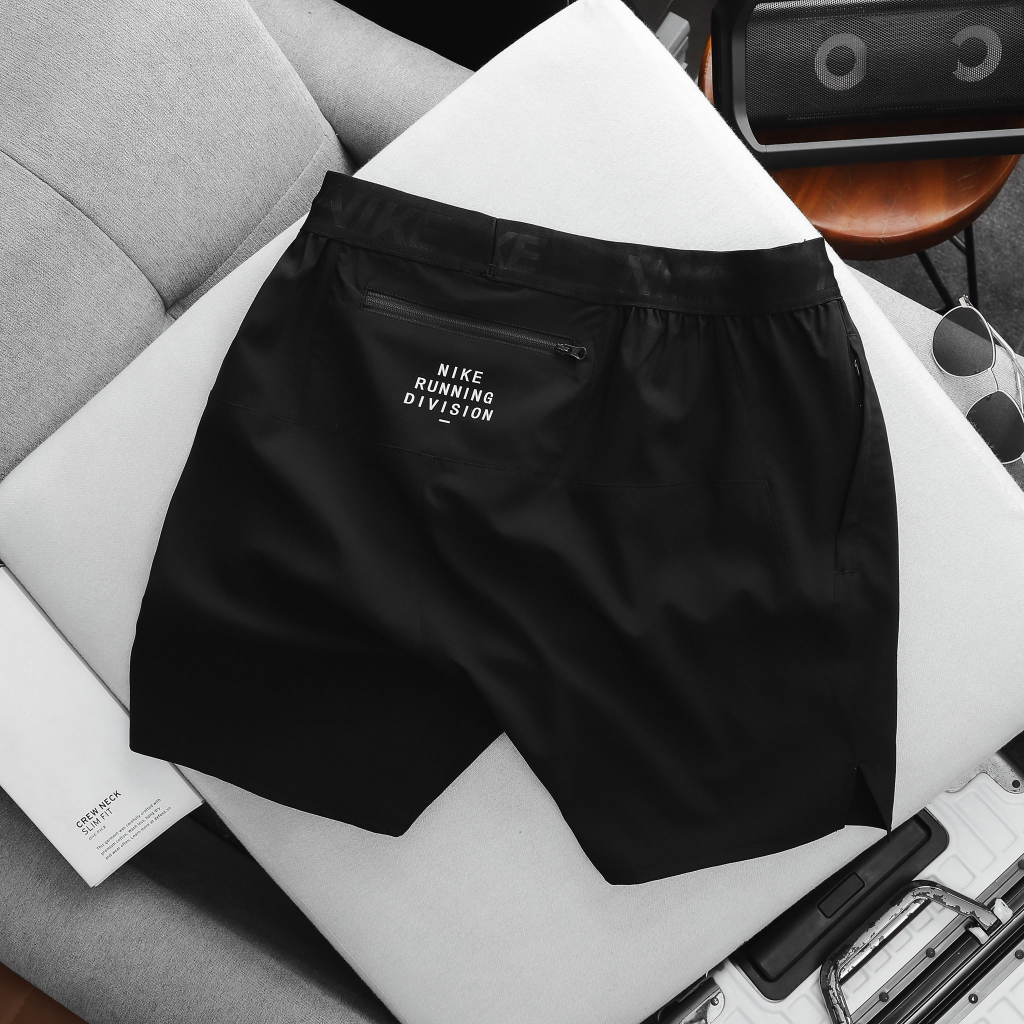 Quần short thể thao Nam form ngắn vải dù mượt mát co giãn nhẹ hàng chuẩn hãng