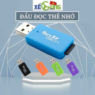 Đầu Đọc Thẻ Nhớ Mini USB 2.0 - Nhỏ Gọn,Tiện Lợi