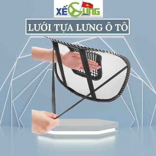 Lưới Tựa Lưng Ô Tô - Chống Đau Mỏi Lưng Và Cột Sống Lưng