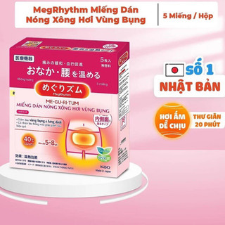 "có che tên sản phẩm " miếng dán giảm đau bụng kinh kao hộp 5 miếng