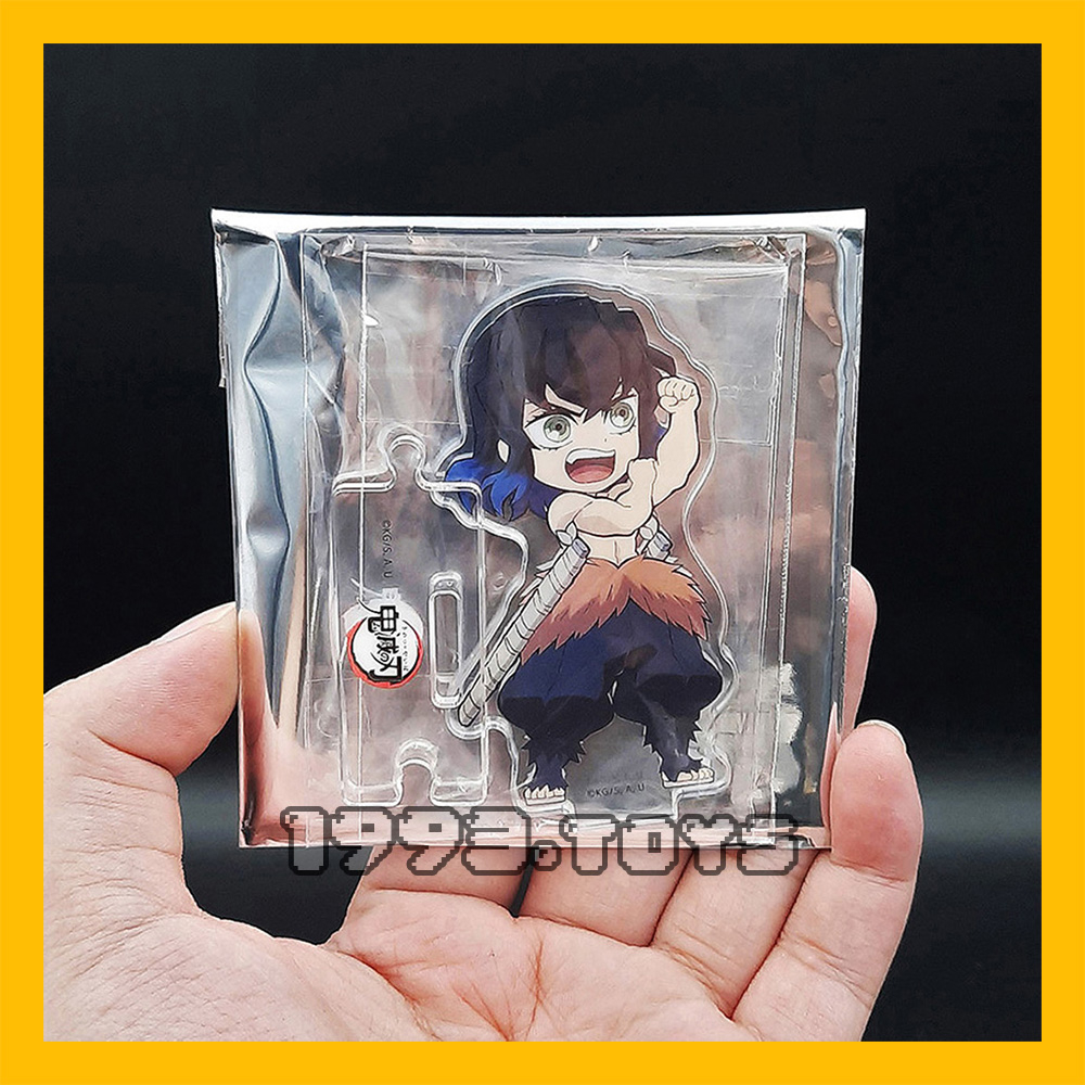 Standee mô hình nhân vật Kimetsu no Yaiba ufotable Emaki Cafe Tsunagaru Acrylic Stand Vol.5 - Hashibira Inosuke