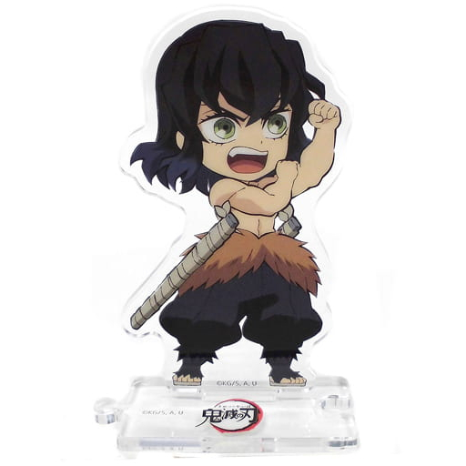 Standee mô hình nhân vật Kimetsu no Yaiba ufotable Emaki Cafe Tsunagaru Acrylic Stand Vol.5 - Hashibira Inosuke