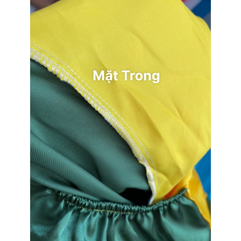 Bộ bà ba lụa ghép, bà ba bé trai ,bà ba bé gái KHÔNG kèm khăn