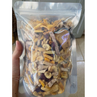 2Kg Trái Cây Sấy Vụn đủ loại thơm giòn