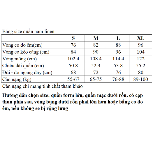 Short nam U.N.I linen xuất dư
