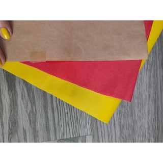 TC GIẤY ĐỎ - VÀNG - KRAFT (65X100cm/ 10 TỜ) [HỎA TỐC]