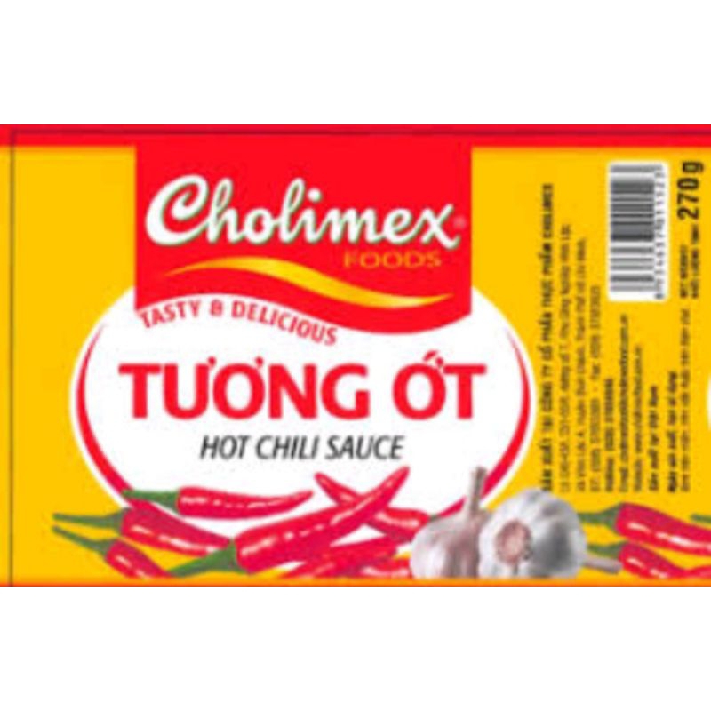 Tương Ớt Cholimex chai 270g - 026