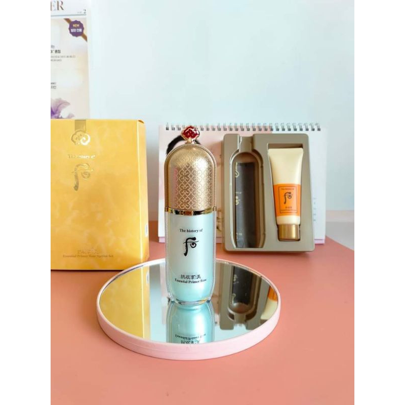 Set 10gói  kem lót whoo xanh dành cho da dầu