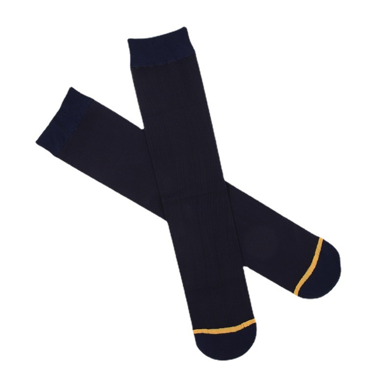 SS002_ZINNEG_Sheer Socks Đen Vòng Vàng