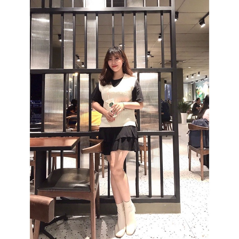 Bốt nữ da cao cấp, lót lông mềm mịn, êm, ấm, khóa kéo sau, gót cao 6cm | BigBuy360 - bigbuy360.vn