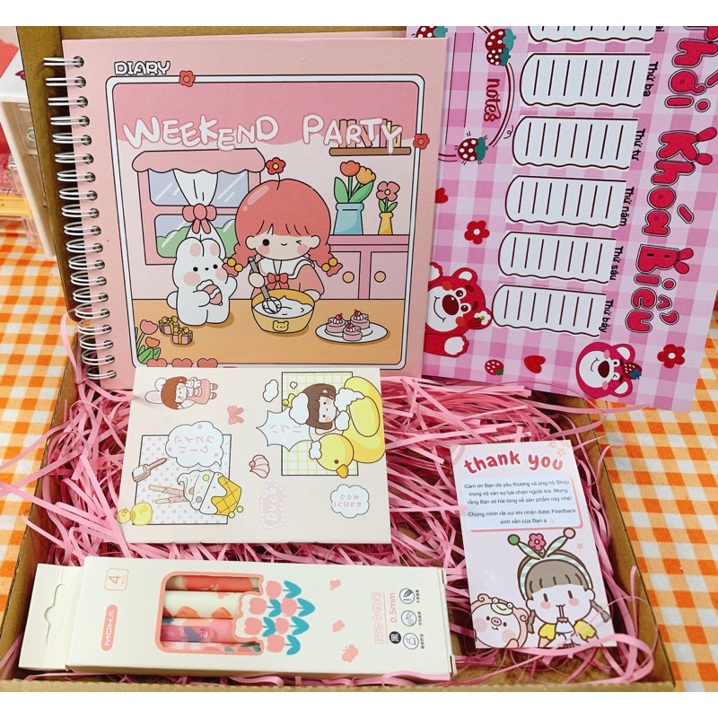 Set đồ dùng học tập cho nam và nữ  🌿