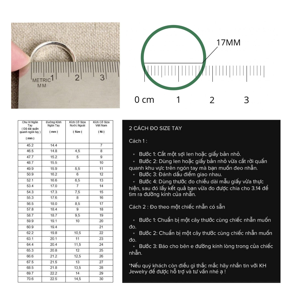 Nhẫn Nam KHJRM017 - Hột chủ 8mm