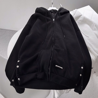 Áo hoodie zip phối nút Citiboy _HT.Store96