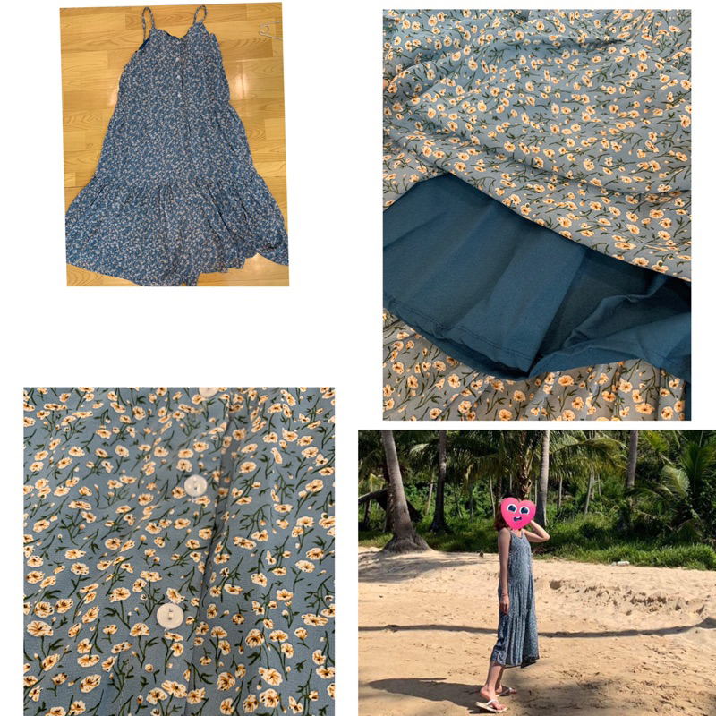 Váy hoa đi biển