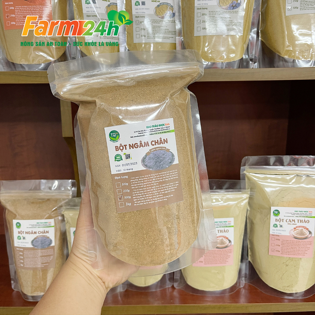 Bột ngâm chân thảo dược của người Dao đỏ, giúp lưu thông máu huyết, giảm đau nhức, giải tỏa căng thẳng | Farm24h