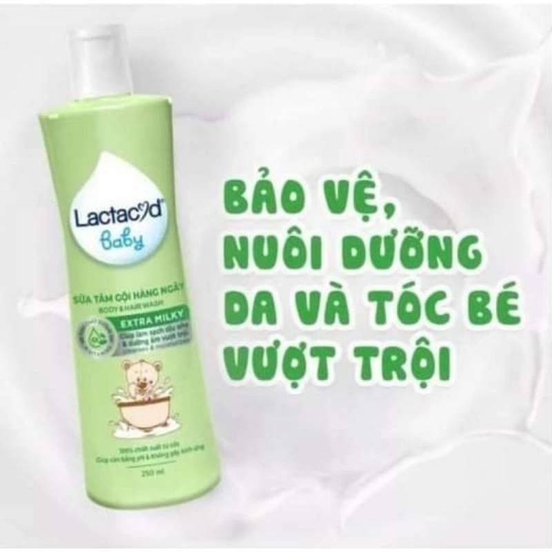 Sữa tắm gội Lactacyd