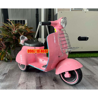 Xe máy điện vespa cho bé 6288S - Xe máy Vespa cho bé, Xe máy điện cho bé đủ màu có kèm sạc