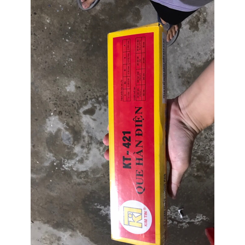 Thanh lý que hàn Kim Tín KT-421