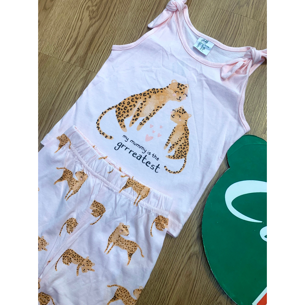 SET HM HỌA TIẾT BÁO HỒNG DỄ THƯƠNG - CỐM KIDS NT