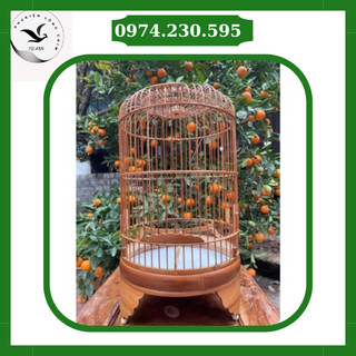 Lồng chim vành khuyên trúc già Xưởng Lồng Chim Bảo Anh, Lồng đã xử lý chống mối mọt siêu bền rẻ đẹp size 22