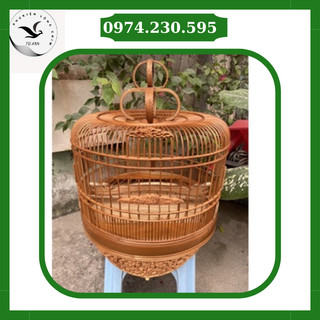 Lồng chim cu gáy xưởng lồng chim bảo anh, lồng chim thiết kế đục kỹ sắc nét cao cấp