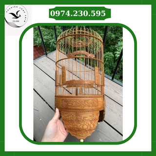 Lồng chim vành khuyên Xưởng Lồng Chim Bảo Anh, Lồng chim size 22 đục laze sắc nét giá cực rẻ