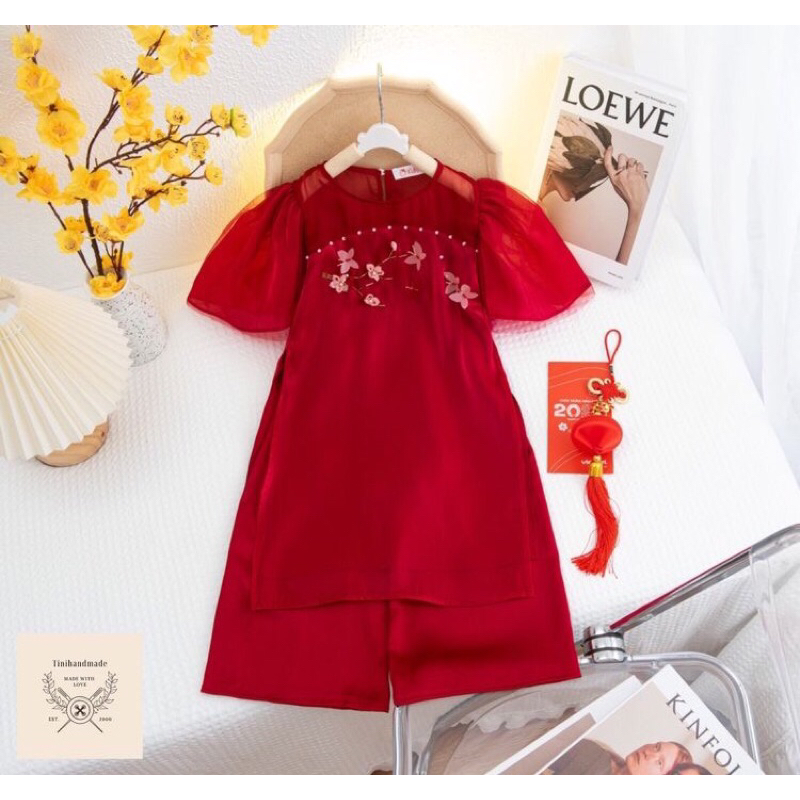 Áo cách tân dành cho bé gái từ 7-35kg