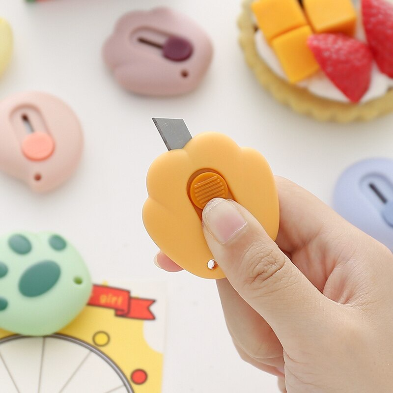 Dao gọc giấy mini hình chân mèo xinh xắn