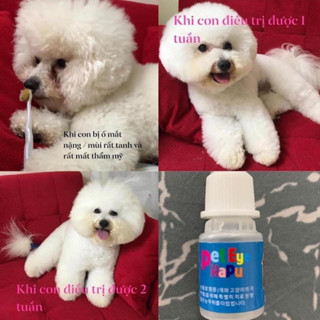 Chai nhỏ mắt hàng chuẩn nhà Mẹ Diệu : hỗ trợ giảm viêm tuyến lệ, chảy nước mắt nhiều gây ố lông, đau mắt viêm giác mạc