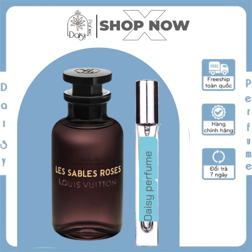 ⁻ᴰᵃᶦˢʸ⁻Nước hoa LV phiên bản giới hạn Les Sables Rose chai đen