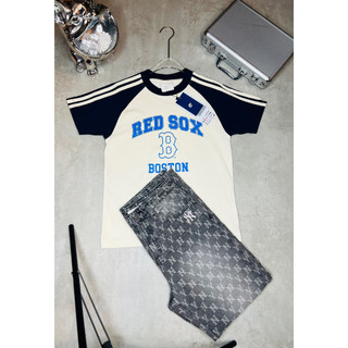 (HÀNG XUẤT XỊN) Áo thun phối tay 3118-3041 M/L/B TEE  full tag-code  Size S M L
