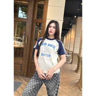 (HÀNG XUẤT XỊN) Áo thun phối tay 3118-3041 M/L/B TEE  full tag-code  Size S M L