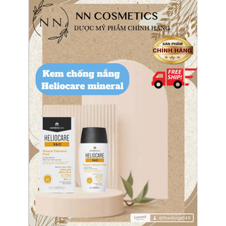 Kem Chống Nắng Heliocare Mineral Tolerence Fluid dạng hộp 50ml