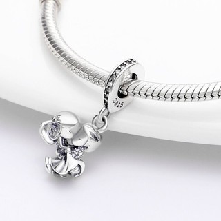 Charm cặp đôi bạc s925