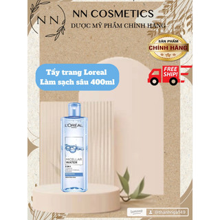 Nước Tẩy Trang L'oreal Refreshing Dành Cho Da Dầu Da Nhạy Cảm, Dưỡng ẩm cho da khô 400ml